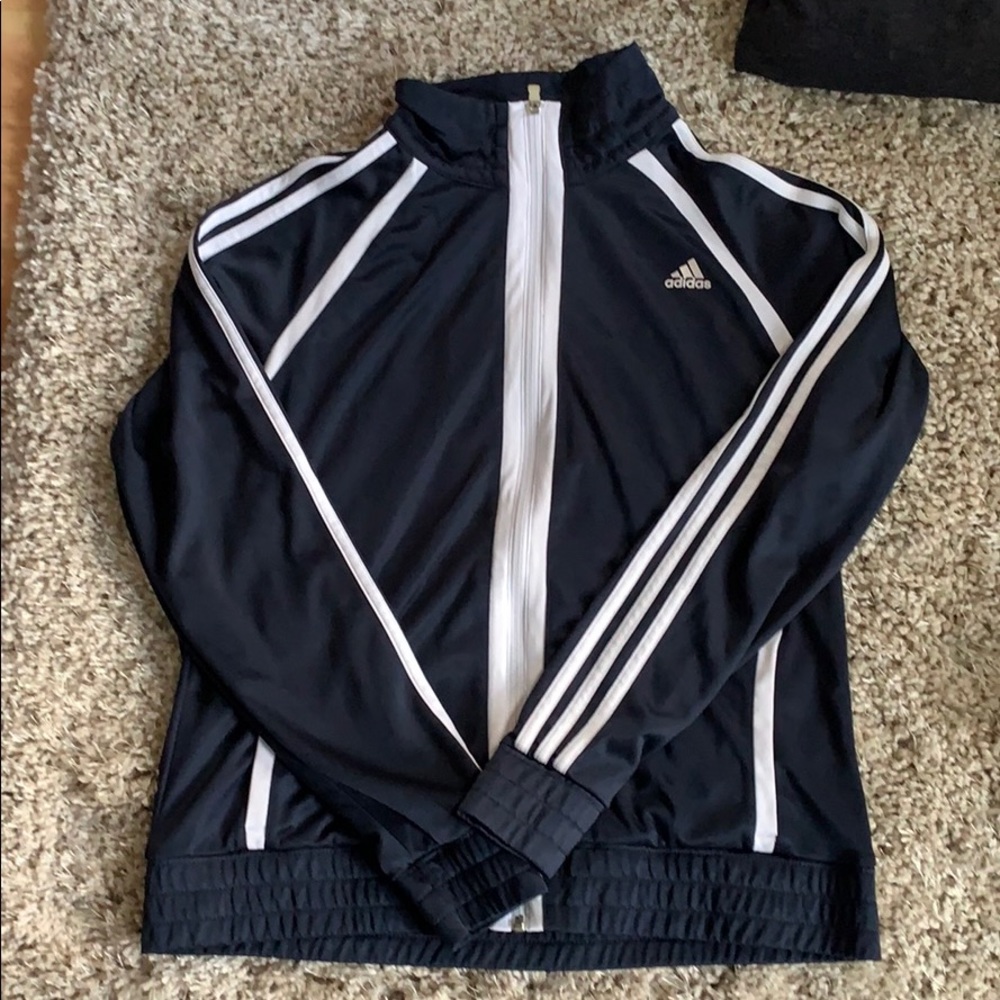 Large Adidas Warm Up Jacket